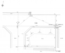 八尾市東山本新町、土地の間取り画像です