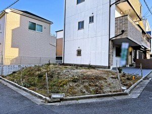 八尾市東山本新町、土地の画像です