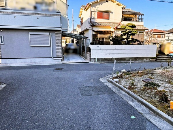 八尾市東山本新町、土地の画像です