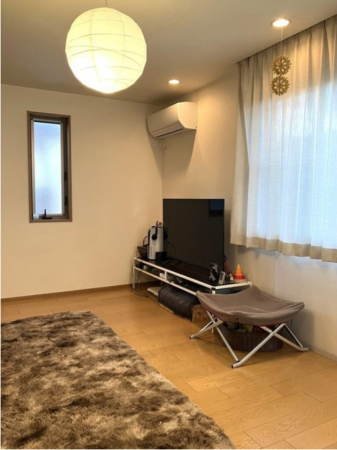 八尾市山本町北、中古一戸建ての居間画像です