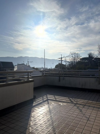 八尾市山本町北、中古一戸建てのバルコニー画像です