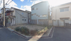 八尾市曙川東、新築一戸建ての外観画像です