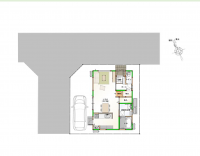 八尾市曙川東、新築一戸建ての画像です