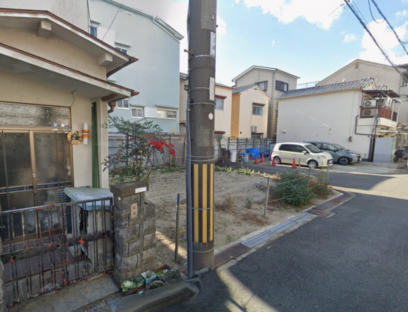 八尾市曙川東、新築一戸建ての外観画像です