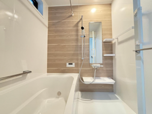 八尾市東山本新町、新築一戸建ての風呂画像です