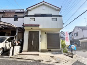 八尾市弓削町南、中古一戸建ての外観画像です