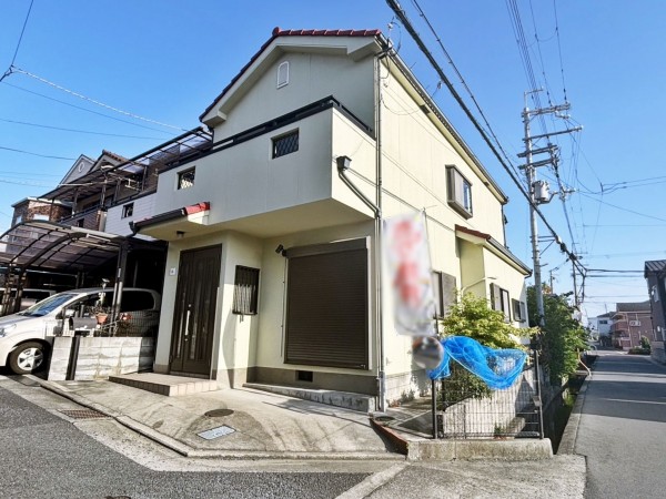 八尾市弓削町南、中古一戸建ての外観画像です