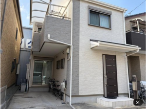 八尾市小畑町、中古一戸建ての外観画像です