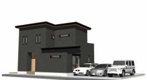 八尾市山本町南、土地の建築プラン例画像です