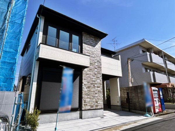 八尾市安中町、新築一戸建ての外観画像です