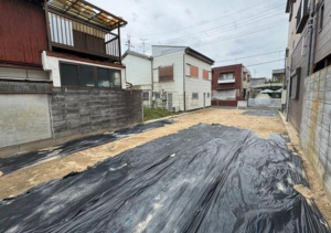 八尾市緑ヶ丘、土地の外観画像です