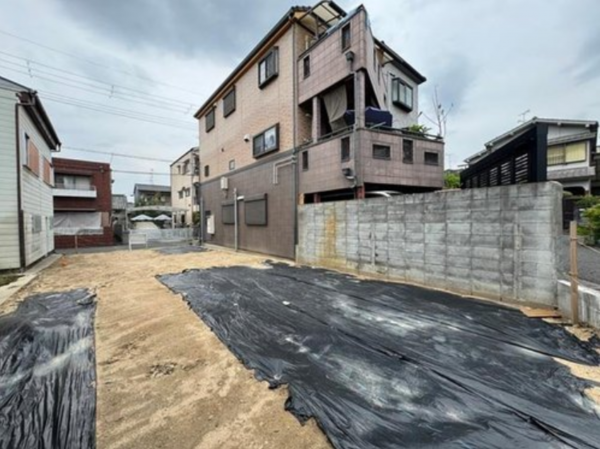 八尾市緑ヶ丘、土地の外観画像です