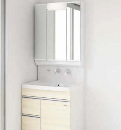 八尾市黒谷、土地の洗面画像です