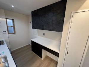 八尾市長池町、新築一戸建てのキッチン画像です