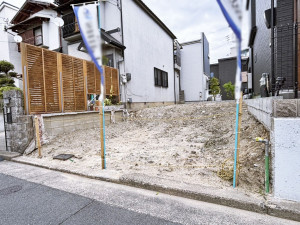 八尾市小畑町、土地の外観画像です