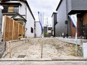 八尾市小畑町、土地の画像です