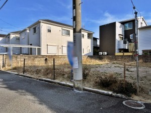 八尾市堤町、土地の画像です