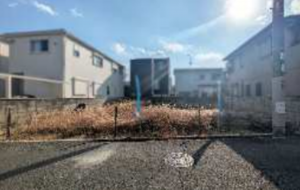 八尾市堤町、土地の外観画像です