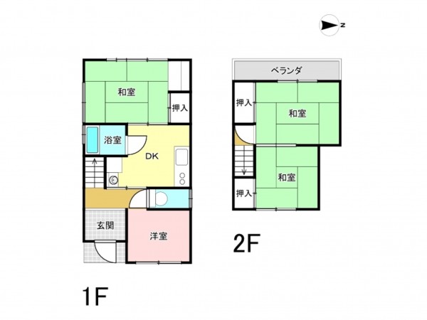 八尾市東山本町、土地の間取り画像です
