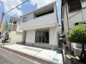 八尾市久宝園、新築一戸建ての画像です
