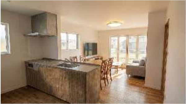 八尾市久宝園、新築一戸建ての内装画像です