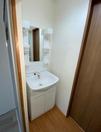 八尾市福万寺町、中古一戸建ての洗面画像です