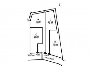 八尾市、新築一戸建ての間取り画像です