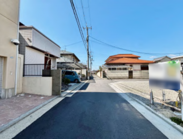 八尾市山本町南、土地の画像です