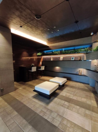 八尾市、マンションのエントランス画像です