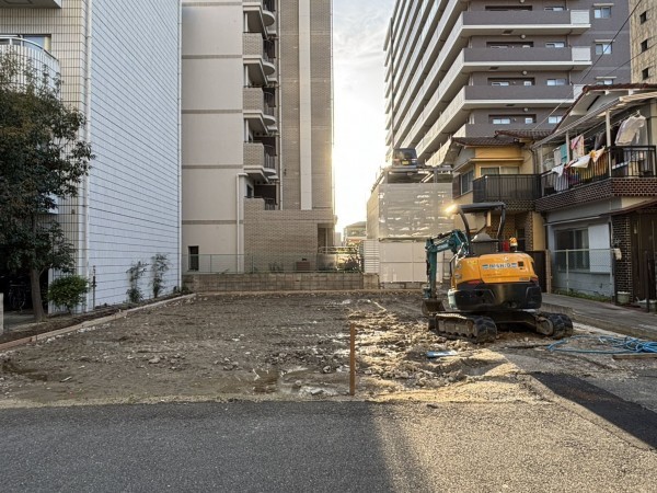八尾市山本町南、土地の外観画像です