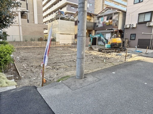 八尾市山本町南、土地の外観画像です