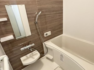 八尾市天王寺屋、マンションの風呂画像です