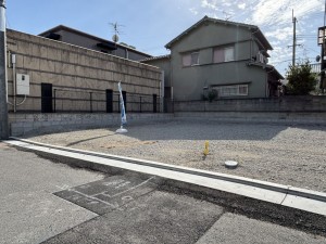 八尾市山本町南、土地の外観画像です