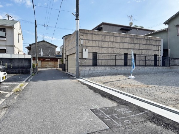 八尾市山本町南、土地の外観画像です