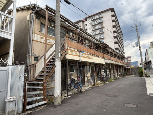 八尾市東太子、収益物件/文化住宅の外観画像です