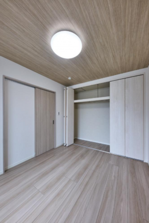 八尾市老原、新築一戸建ての寝室画像です