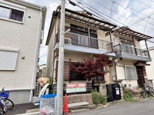 八尾市高砂町、中古一戸建ての外観画像です