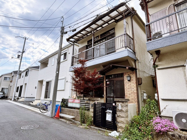 八尾市高砂町、中古一戸建ての外観画像です