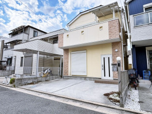 八尾市西山本町、中古一戸建ての外観画像です