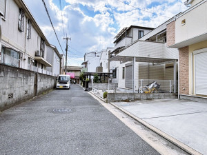 八尾市西山本町、中古一戸建ての外観画像です