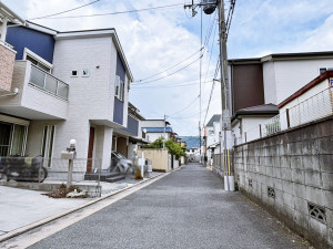 八尾市西山本町、中古一戸建ての外観画像です