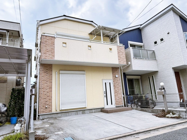 八尾市西山本町、中古一戸建ての外観画像です