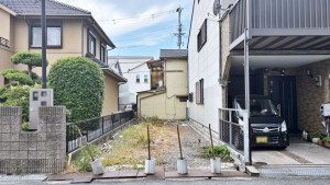 八尾市田井中、土地の外観画像です
