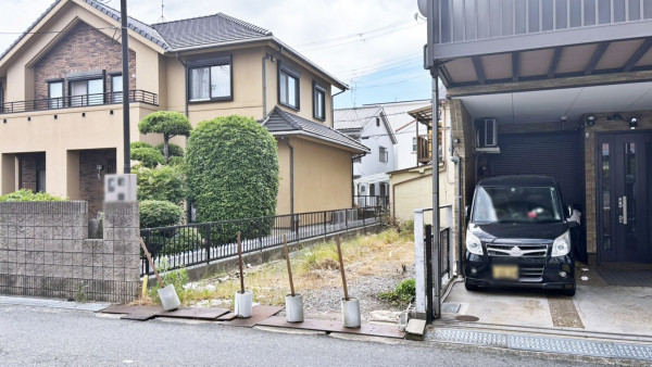 八尾市田井中、土地の外観画像です