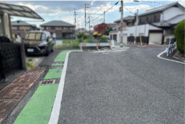 八尾市刑部、土地の画像です