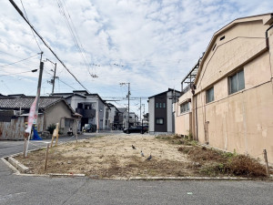 八尾市久宝園、土地の画像です