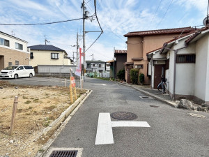 八尾市久宝園、土地の画像です