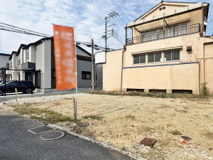八尾市久宝園、土地の画像です