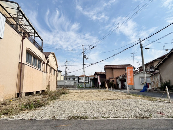 八尾市久宝園、土地の画像です