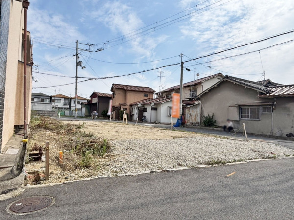 八尾市久宝園、土地の画像です